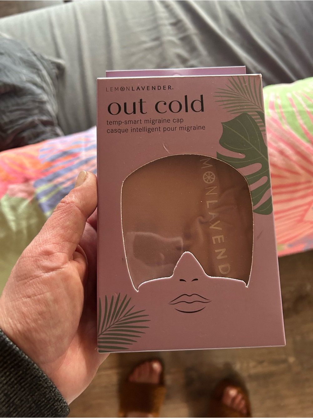 Out Cold Temp-Smart Migraine Cap — Pink